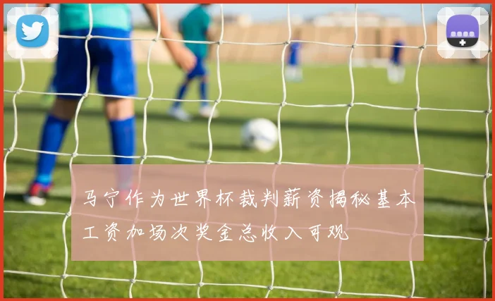 马宁作为世界杯裁判薪资揭秘基本工资加场次奖金总收入可观